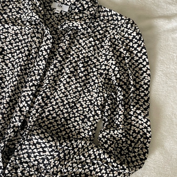 LPA Floral Patterned Button Down Shirt - Picture 7 of 15